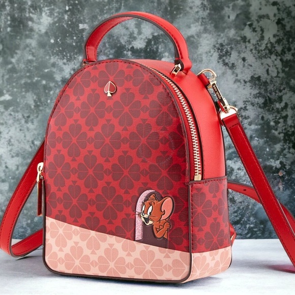 Kate Spade X Tom Jerry Mini Convertible Backpack Limited Edition in VGUC
